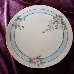 Vintage M&Z Austria floral plate